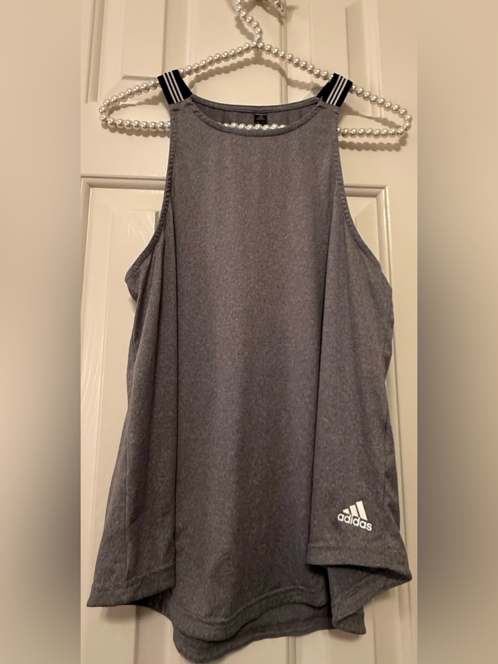 Tank top - athletic - Adidas - Heather Gray. Gently pre-loved. Size Medium